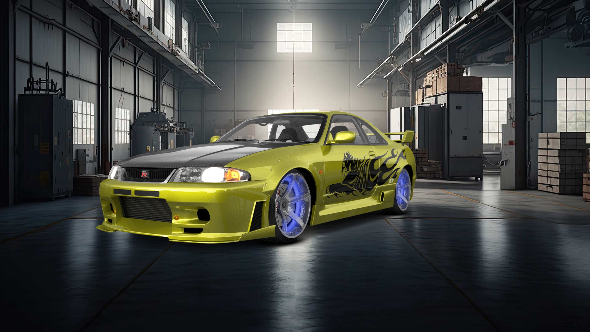 Nissan Skyline GT-R 2 Door Coupe 1995 tuning