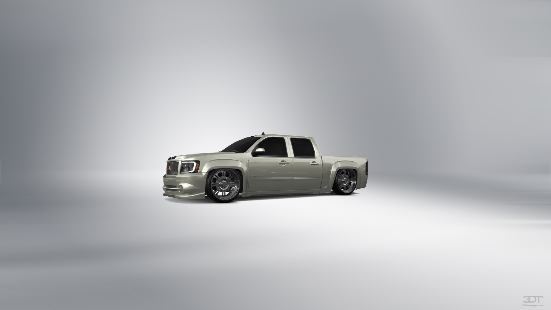 GMC Sierra 1500 Crew Cab 5.8 ft box 4 Door pickup truck 2007 tuning