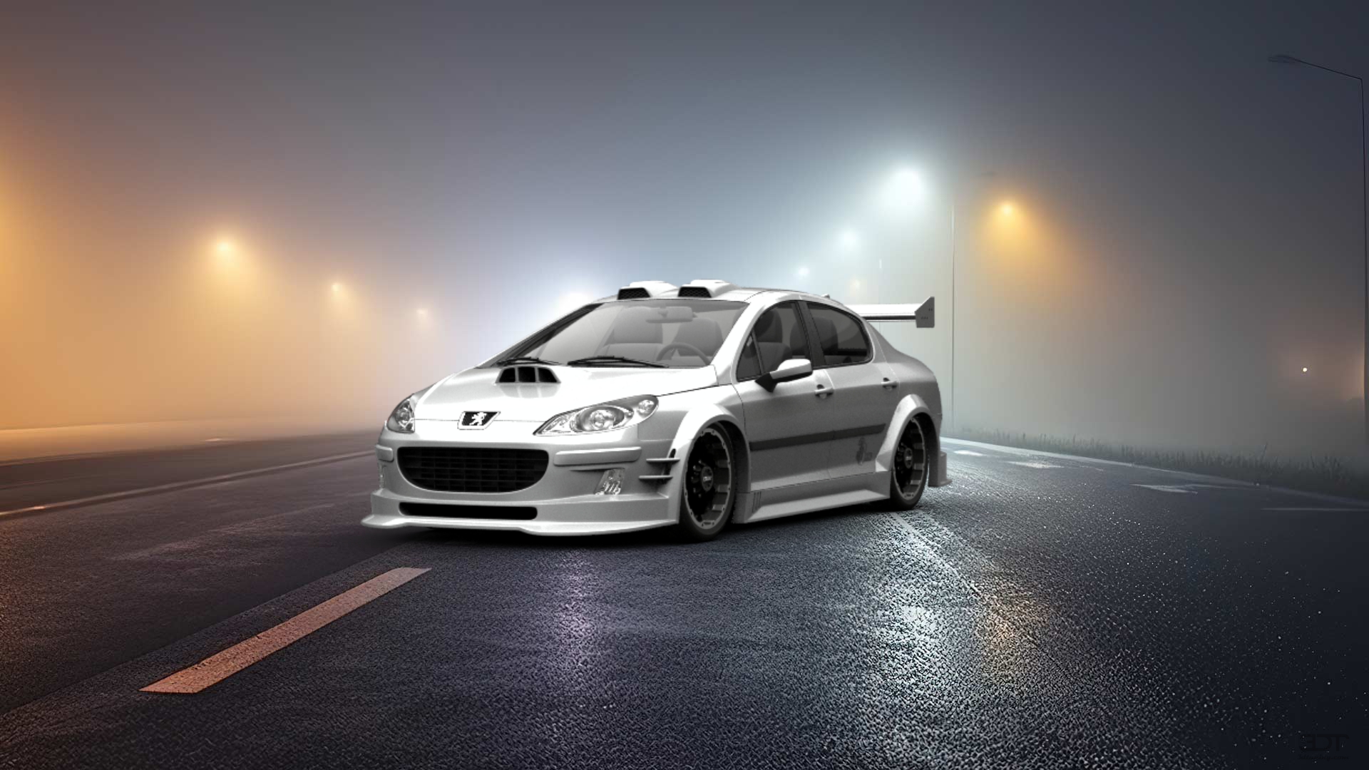 Peugeot 407 Sedan Sedan 2004 tuning