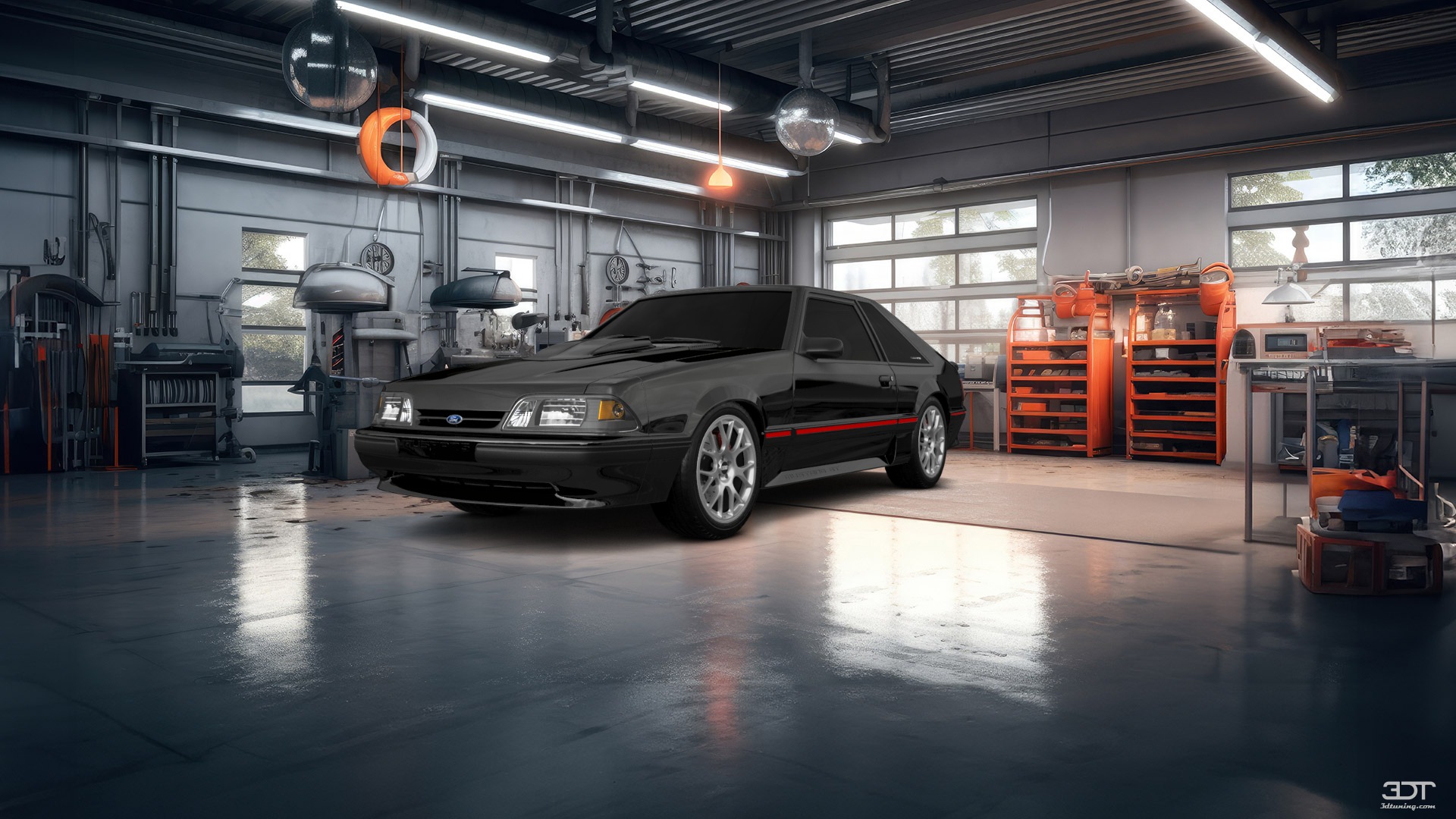 Ford Mustang 3 Door Hatchback 1988 tuning