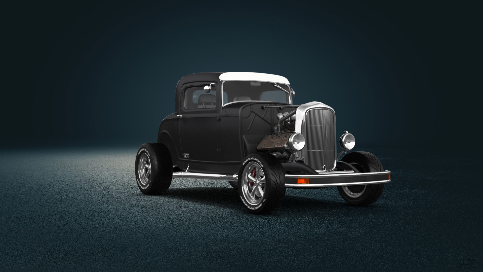 Ford Model B Deluxe 2 Door Coupe 1932