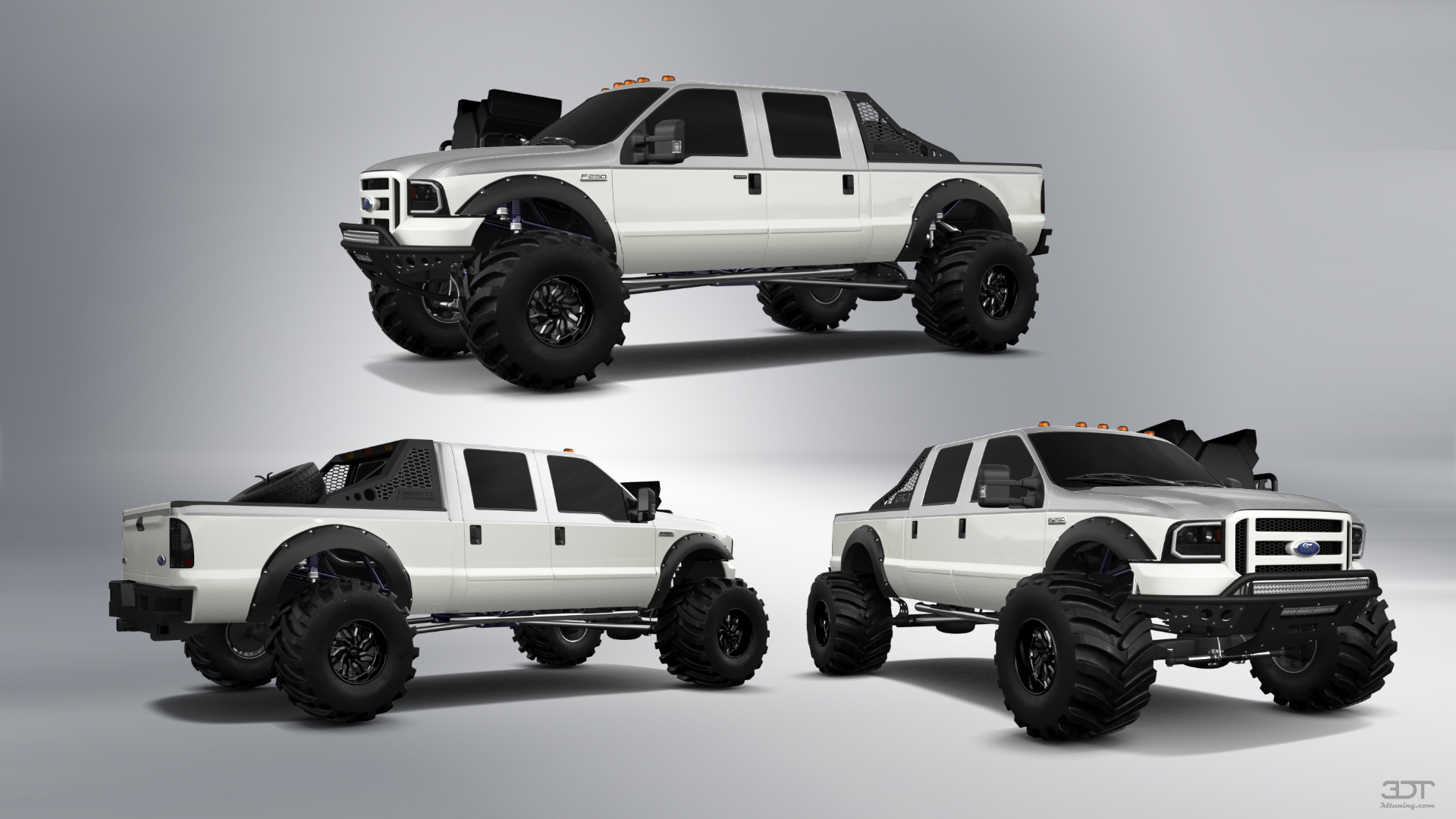 Ford F-250 Crew Cab 4 Door pickup truck 1999 tuning