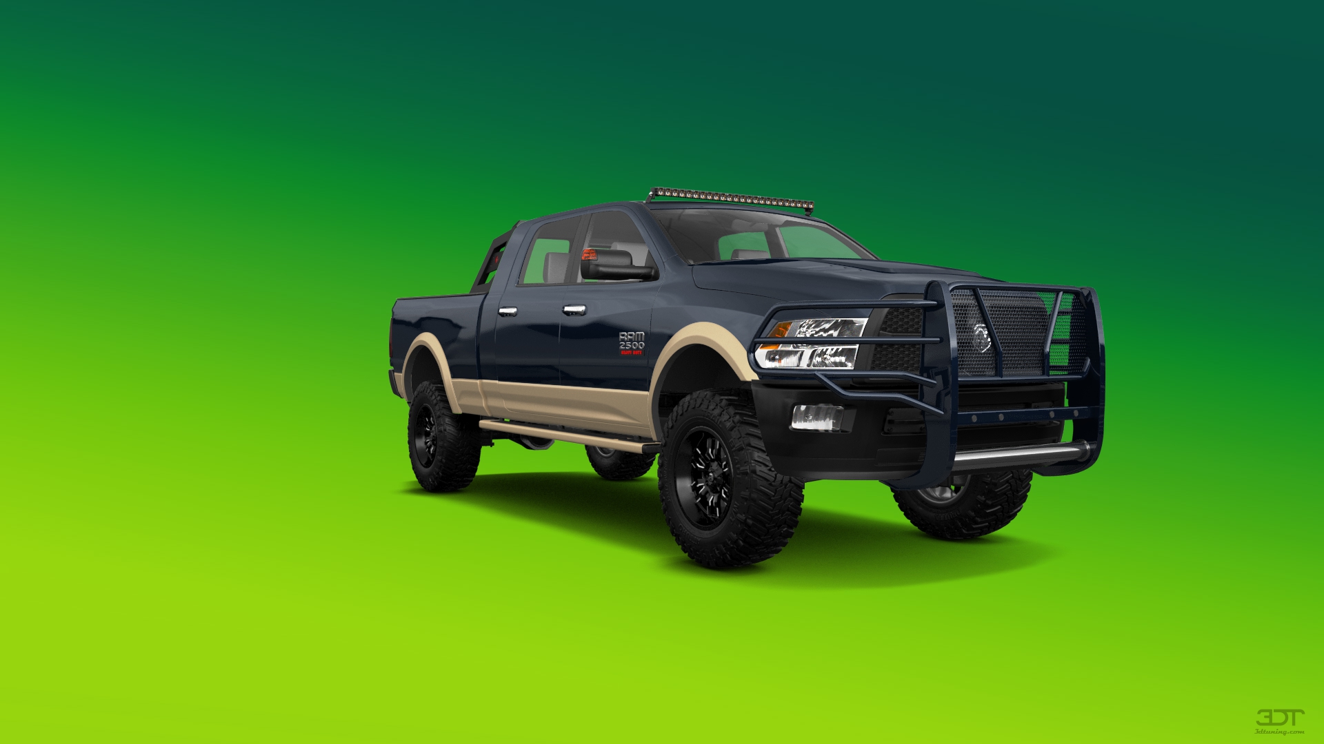 Dodge Ram 2500 Mega Cab 6.4 ft box 4 Door pickup truck 2010