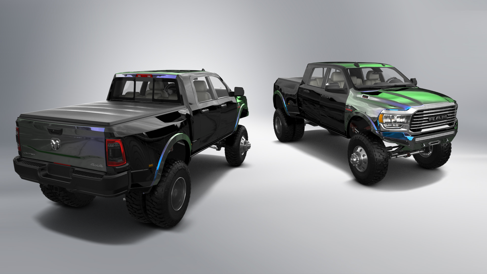 Dodge Ram 3500 4 Door pickup truck 2020