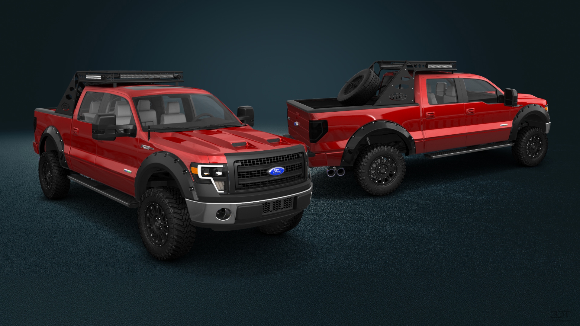 Ford F-150 Crew Cab 4 Door pickup truck 2013