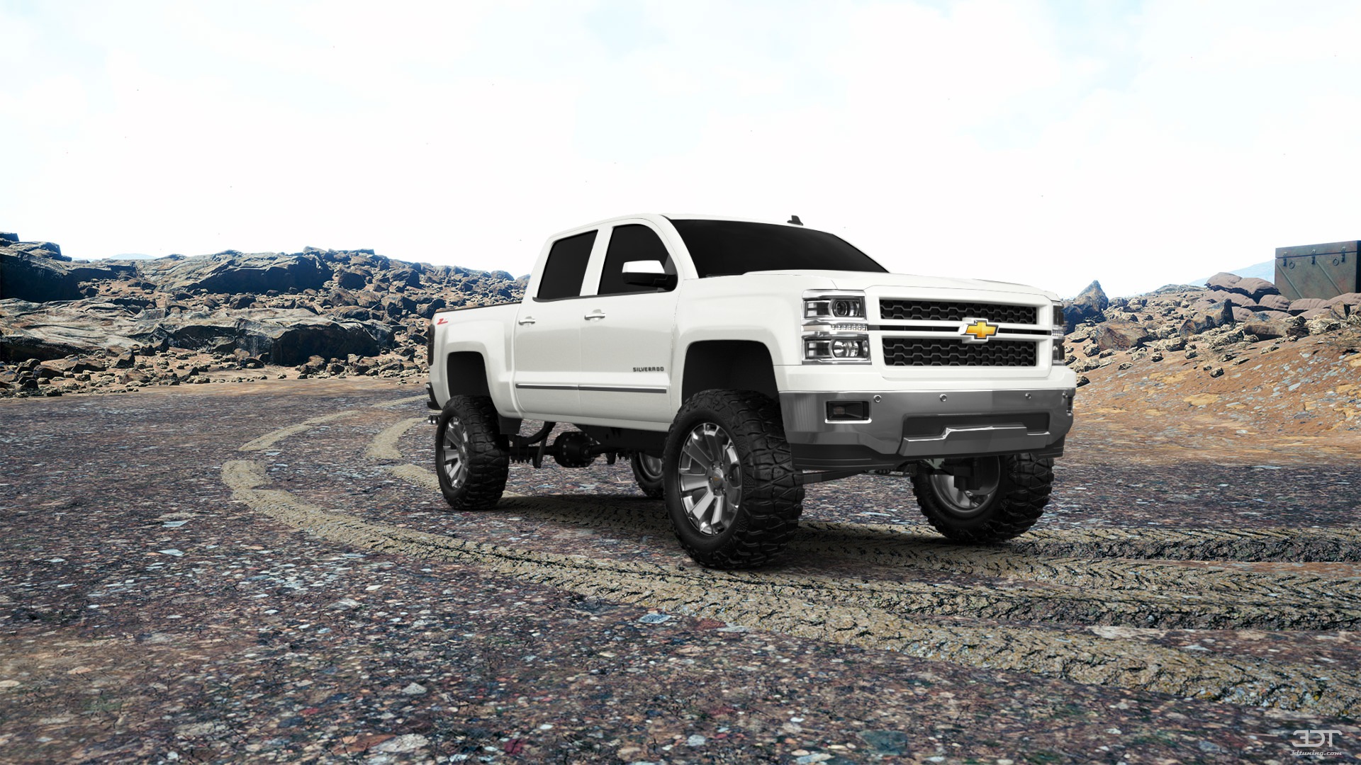Chevrolet Silverado 1500 4 Door pickup truck 2014 tuning