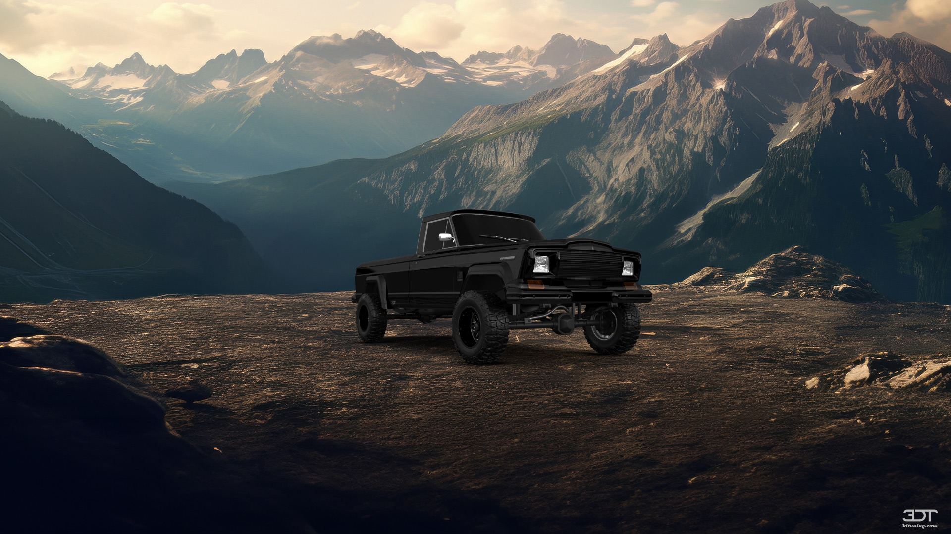 Jeep Gladiator SJ 2 Door pickup truck 1988 tuning