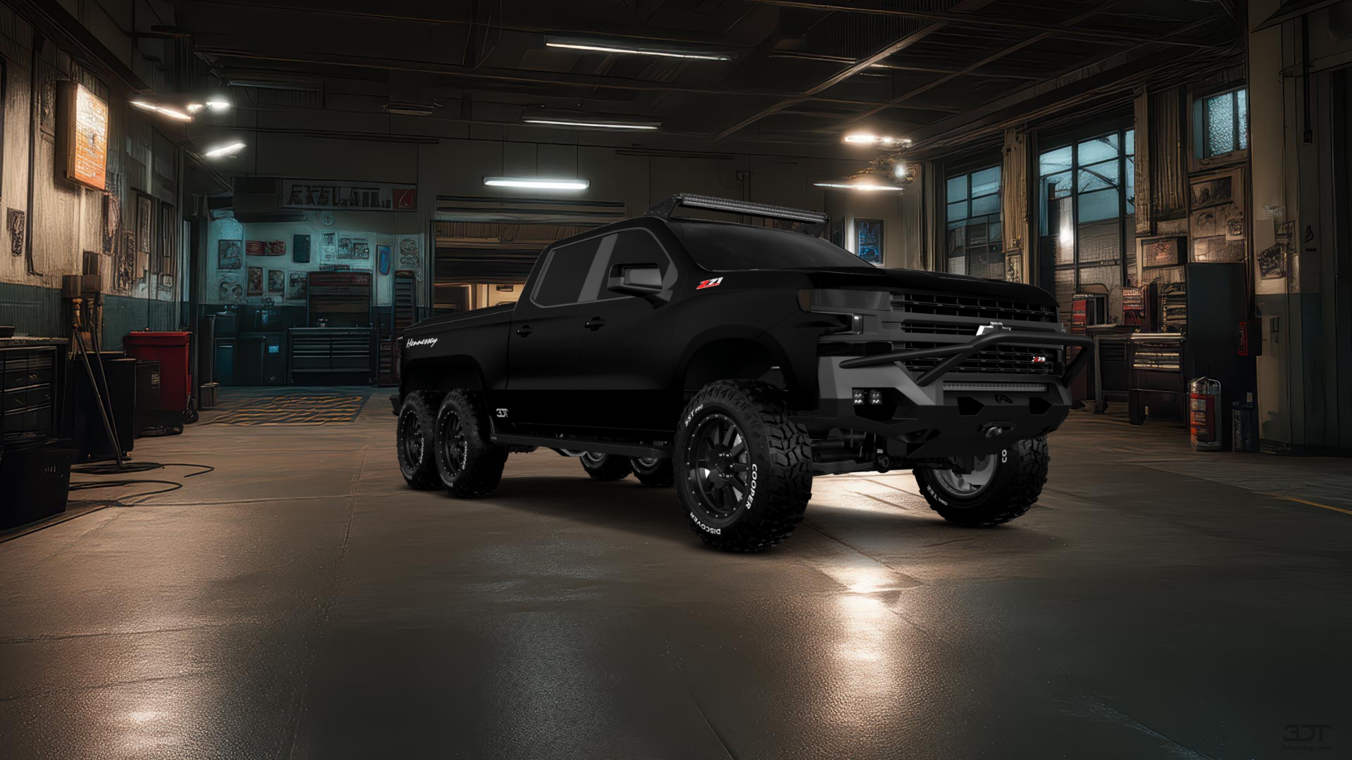 Chevrolet Silverado Hennessey Goliath 6X6 Truck 2020 tuning