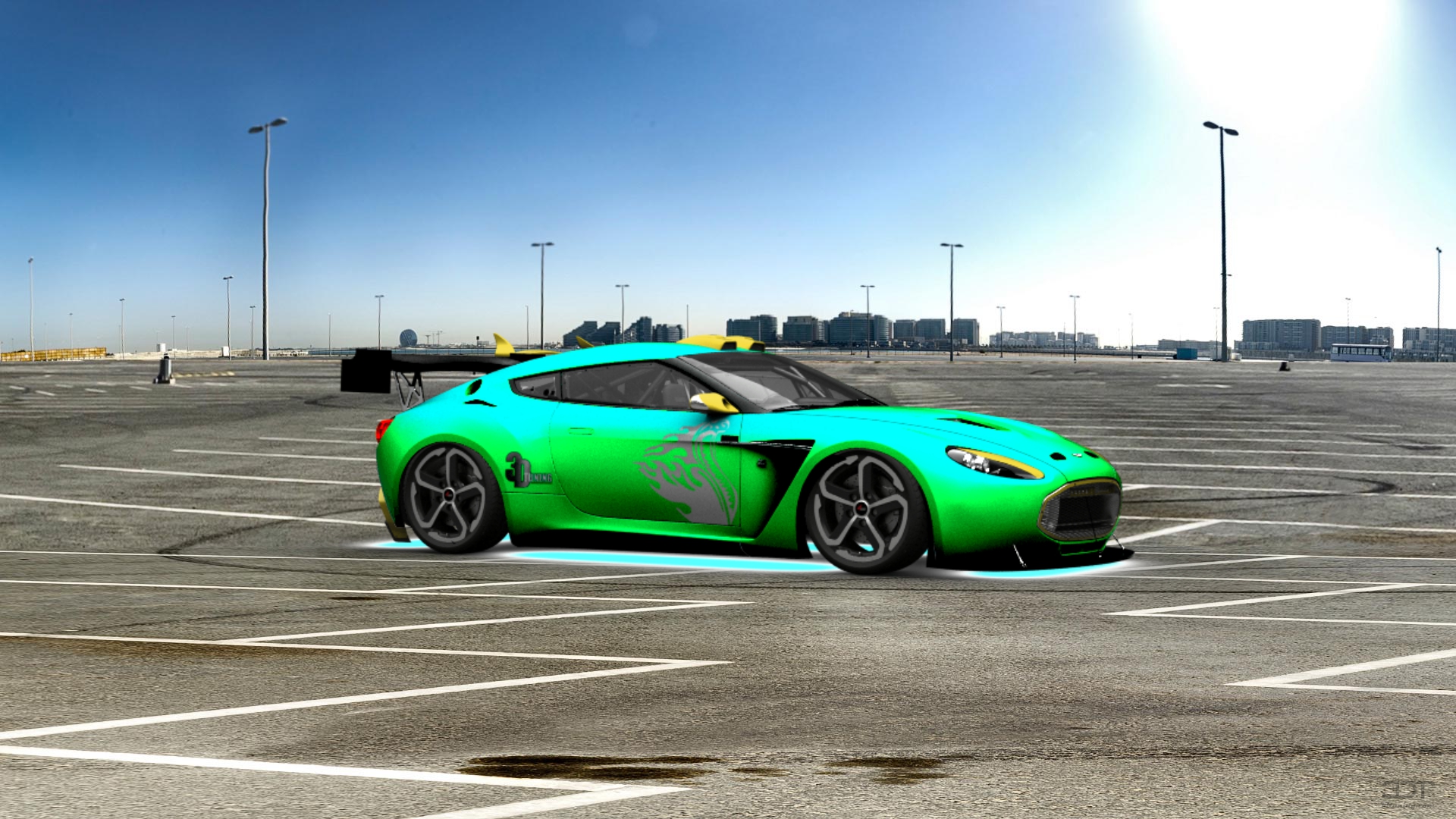 Aston Martin V12 Zagato Coupe 2012 tuning