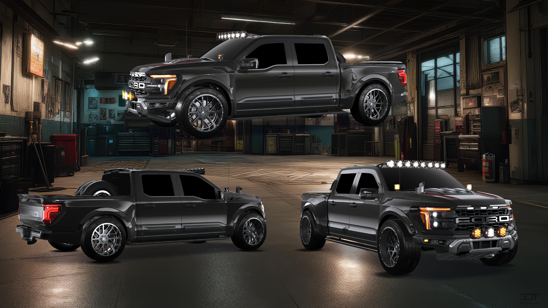 Ford F-150 Raptor 4 Door pickup truck 2024 tuning