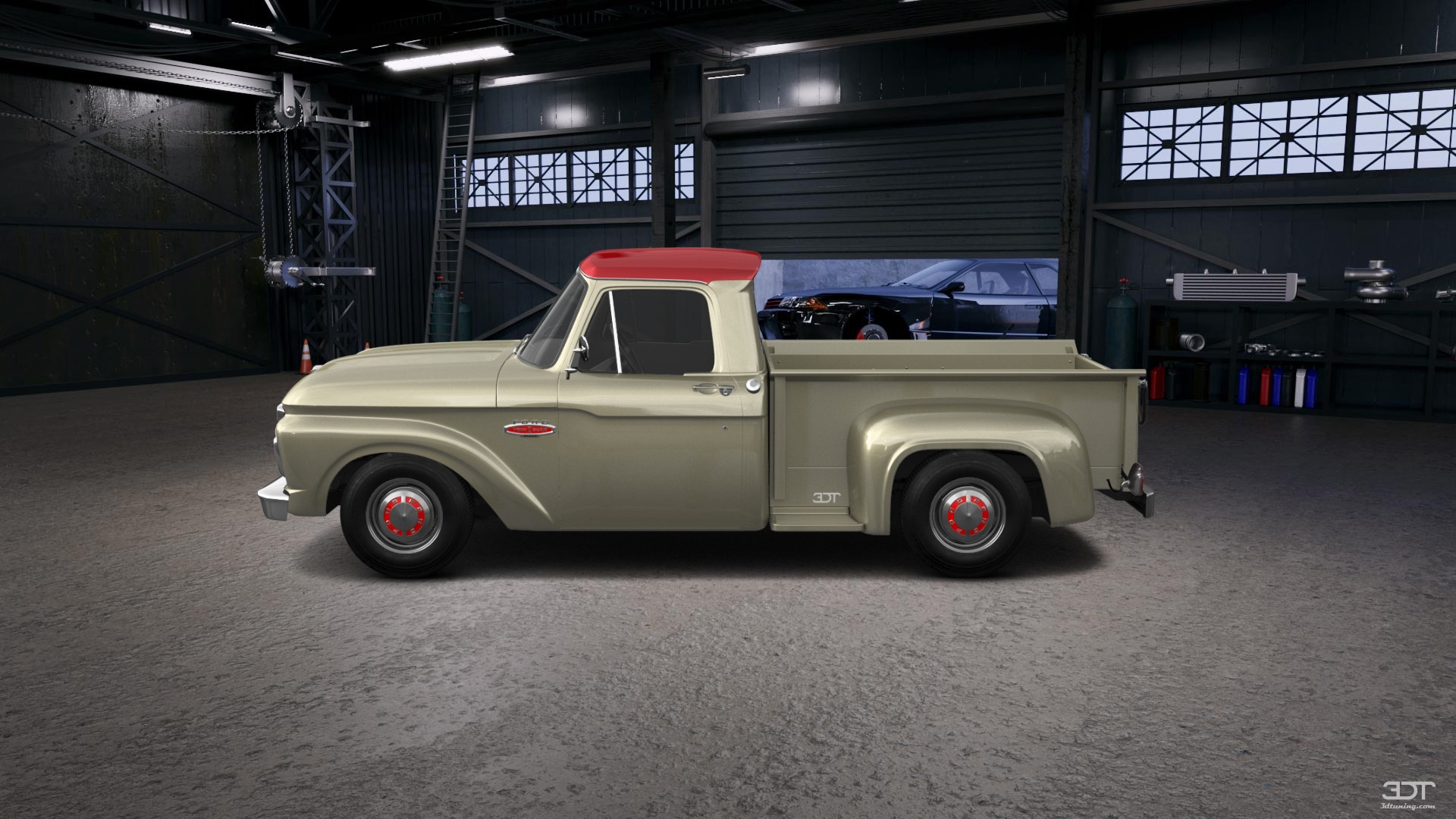Ford F-100 Flareside 2 Door pickup truck 1961