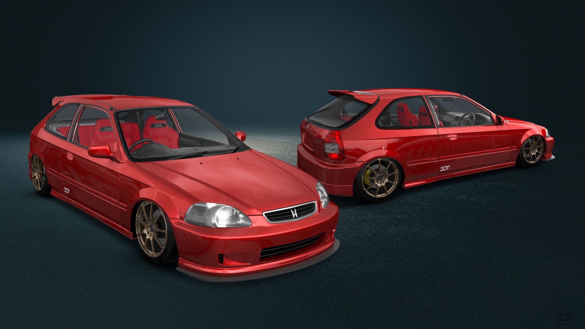 Honda Civic 3 Door Hatchback 1997 tuning