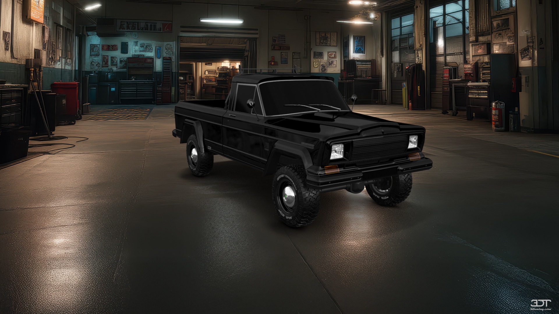 Jeep Gladiator SJ 2 Door pickup truck 1988 tuning