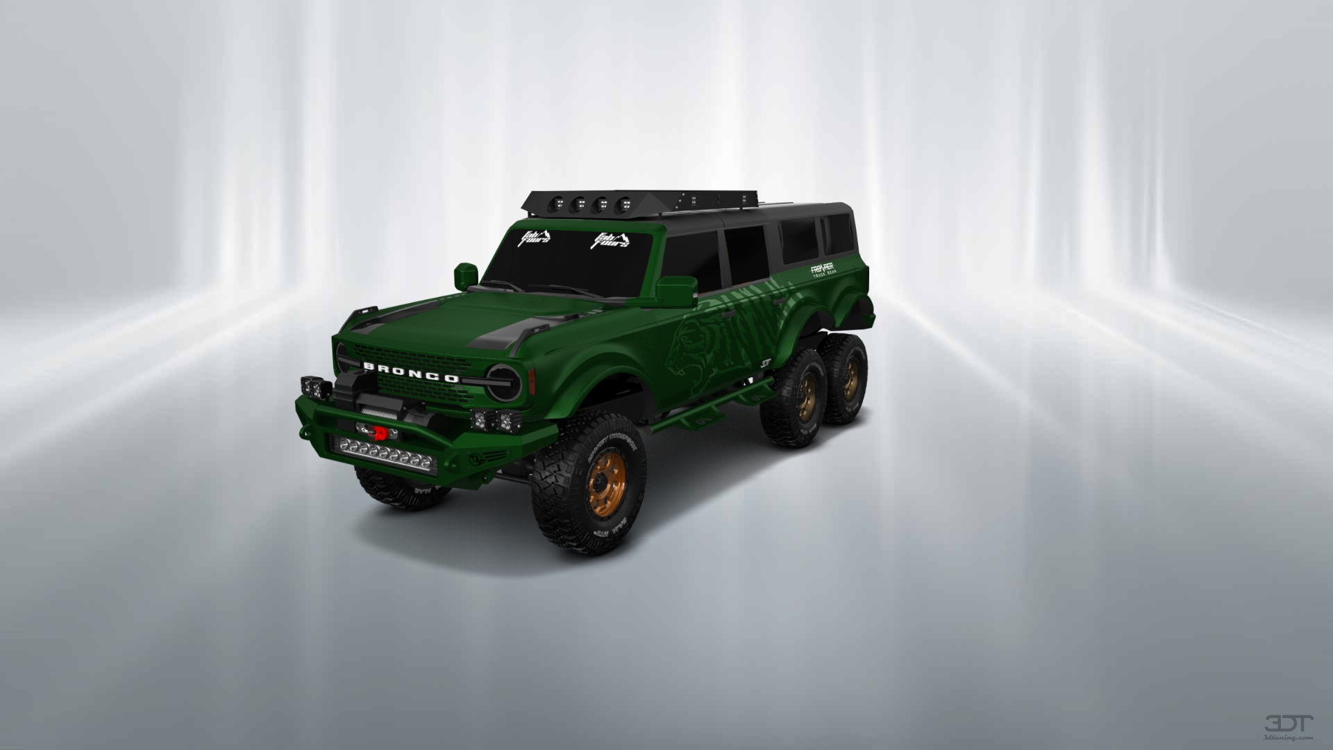 Ford Bronco 6X6 4 Door pickup truck 2021