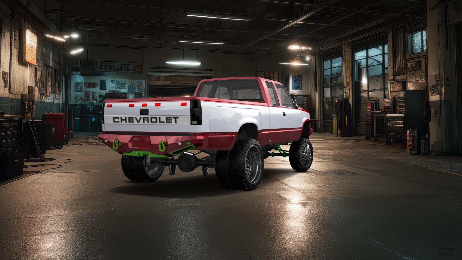 Chevrolet K3500 Extended Cab Pickup Truck 1988 tuning