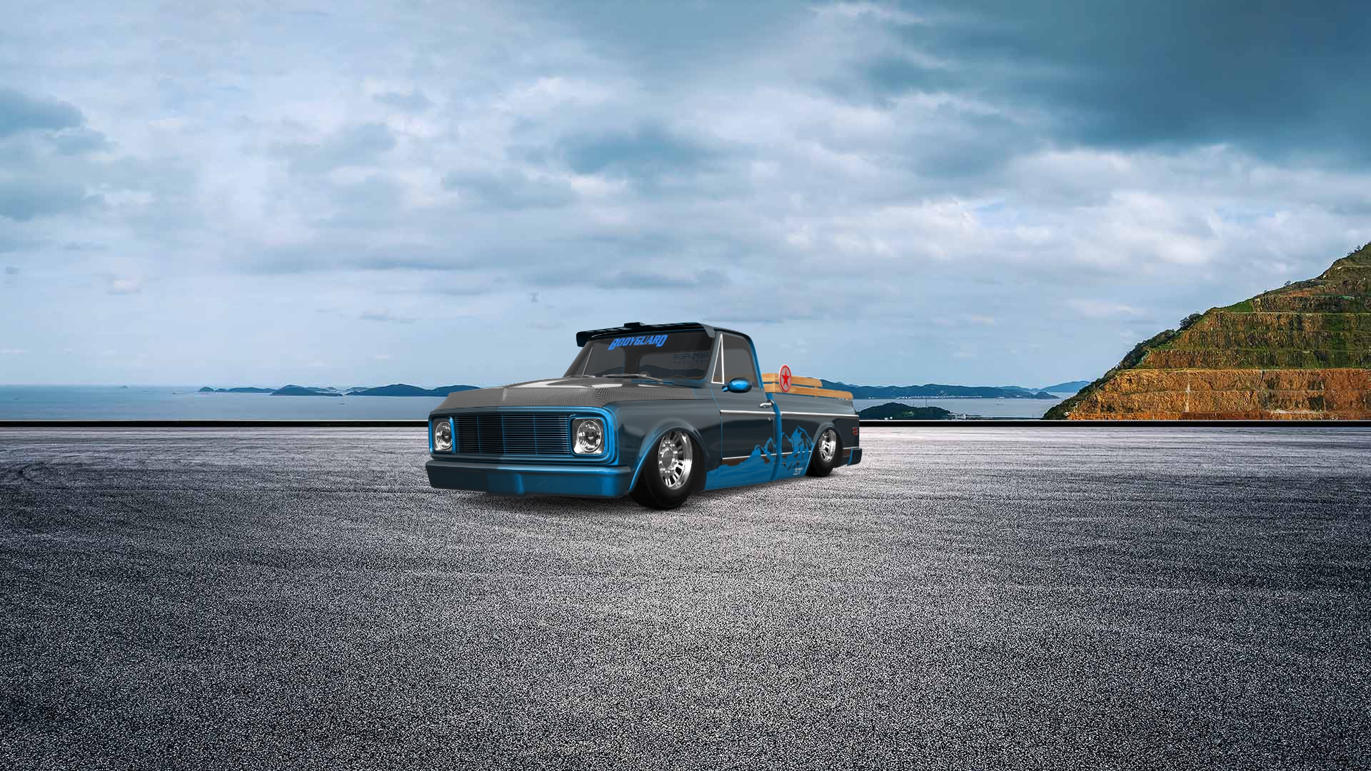 Chevrolet C-10 Cheyenne 2 Door pickup truck 1972