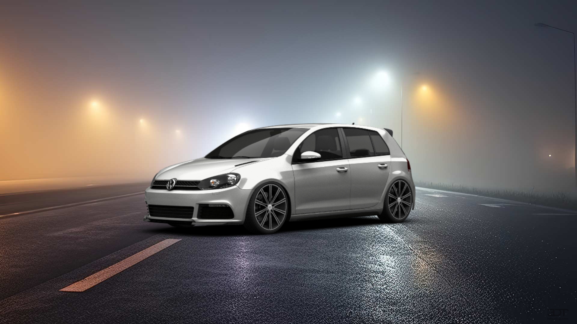 Volkswagen Golf 6 5 Door Hatchback 2011 tuning