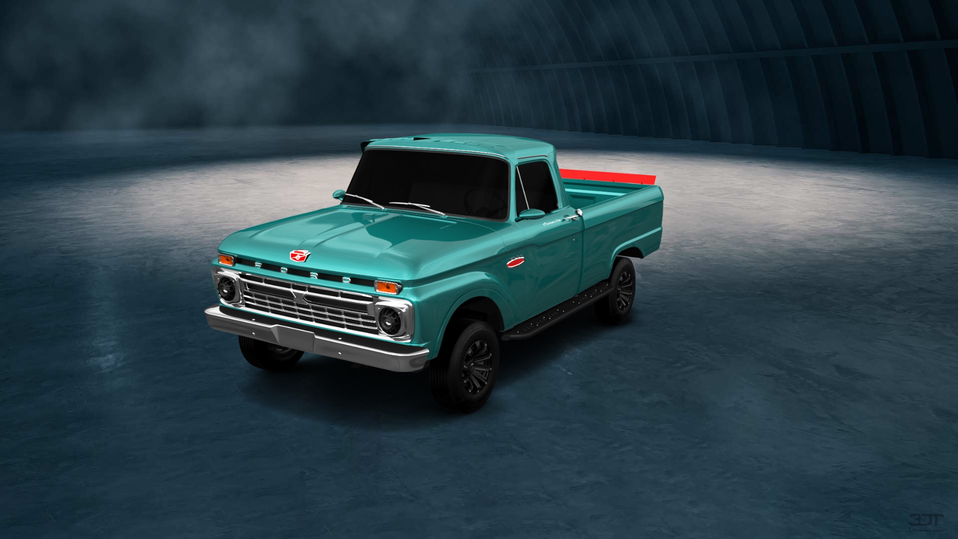 Ford F-100 Custom Cab Challenge 2 Door pickup truck 3966