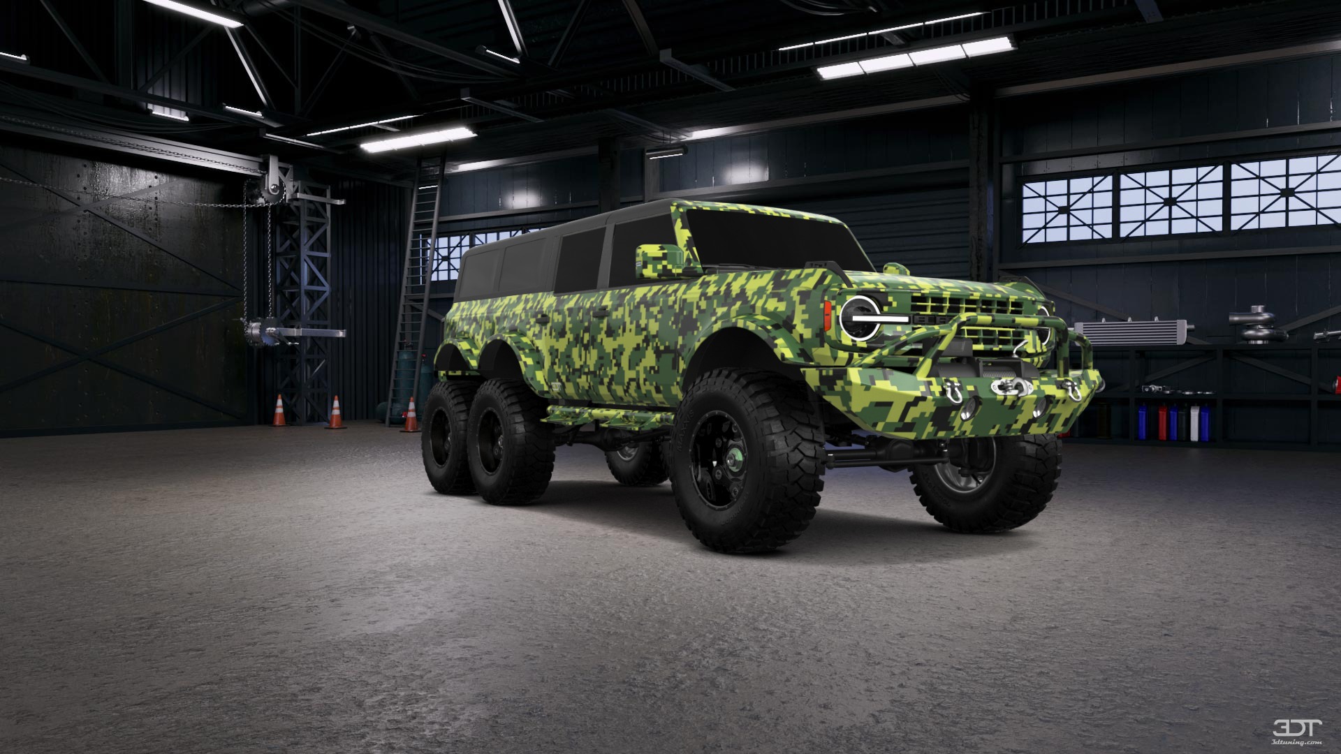 Ford Bronco 6X6 4 Door pickup truck 2021