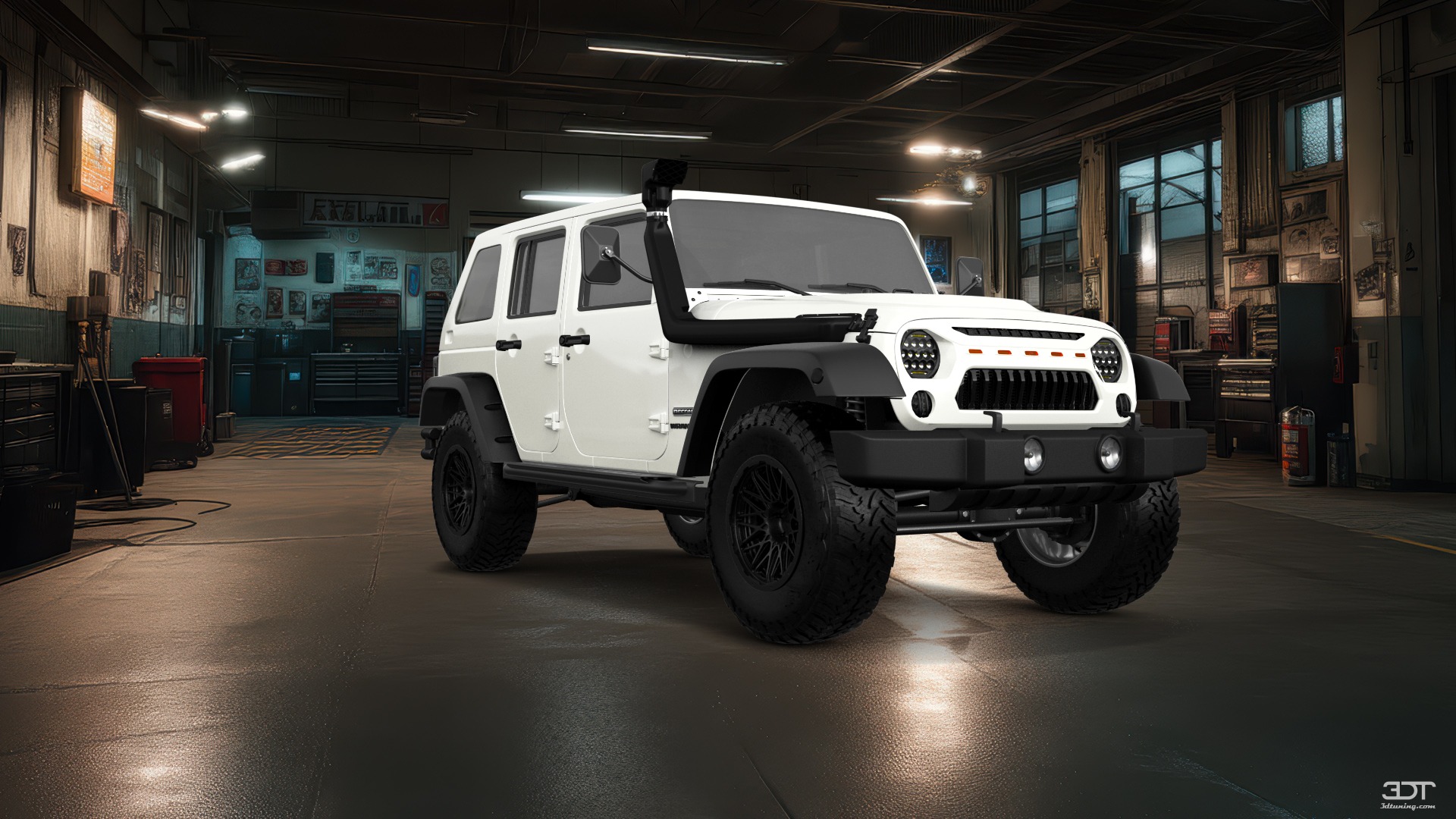 Jeep Wrangler Unlimited JK Rubicon Recon 4 Door SUV 2017 tuning