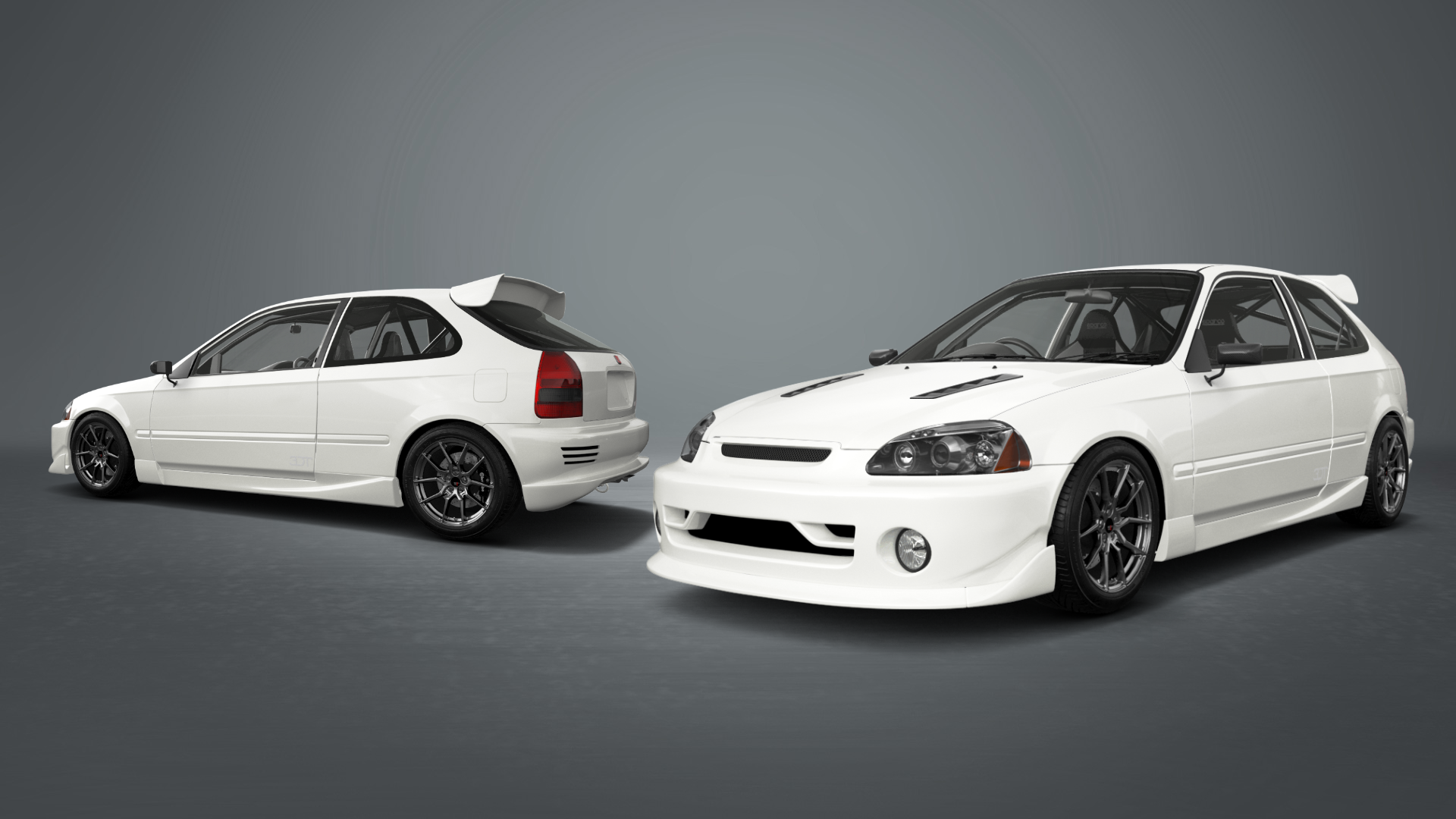 Honda Civic 3 Door Hatchback 1997 tuning