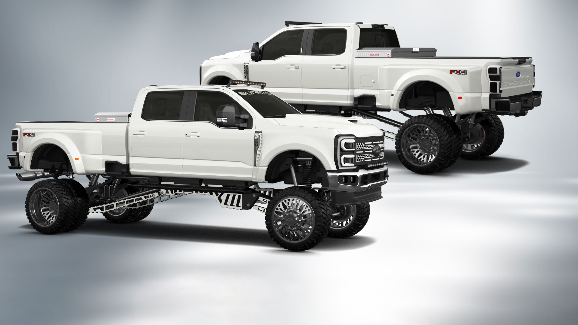 Ford F-350 DRW Crew Cab 4 Door pickup truck 2023 tuning