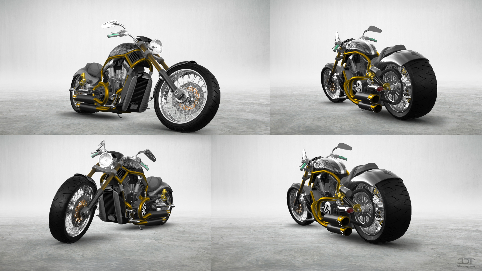 Harley-Davidson Custom Chopper Cruiser 2011 tuning