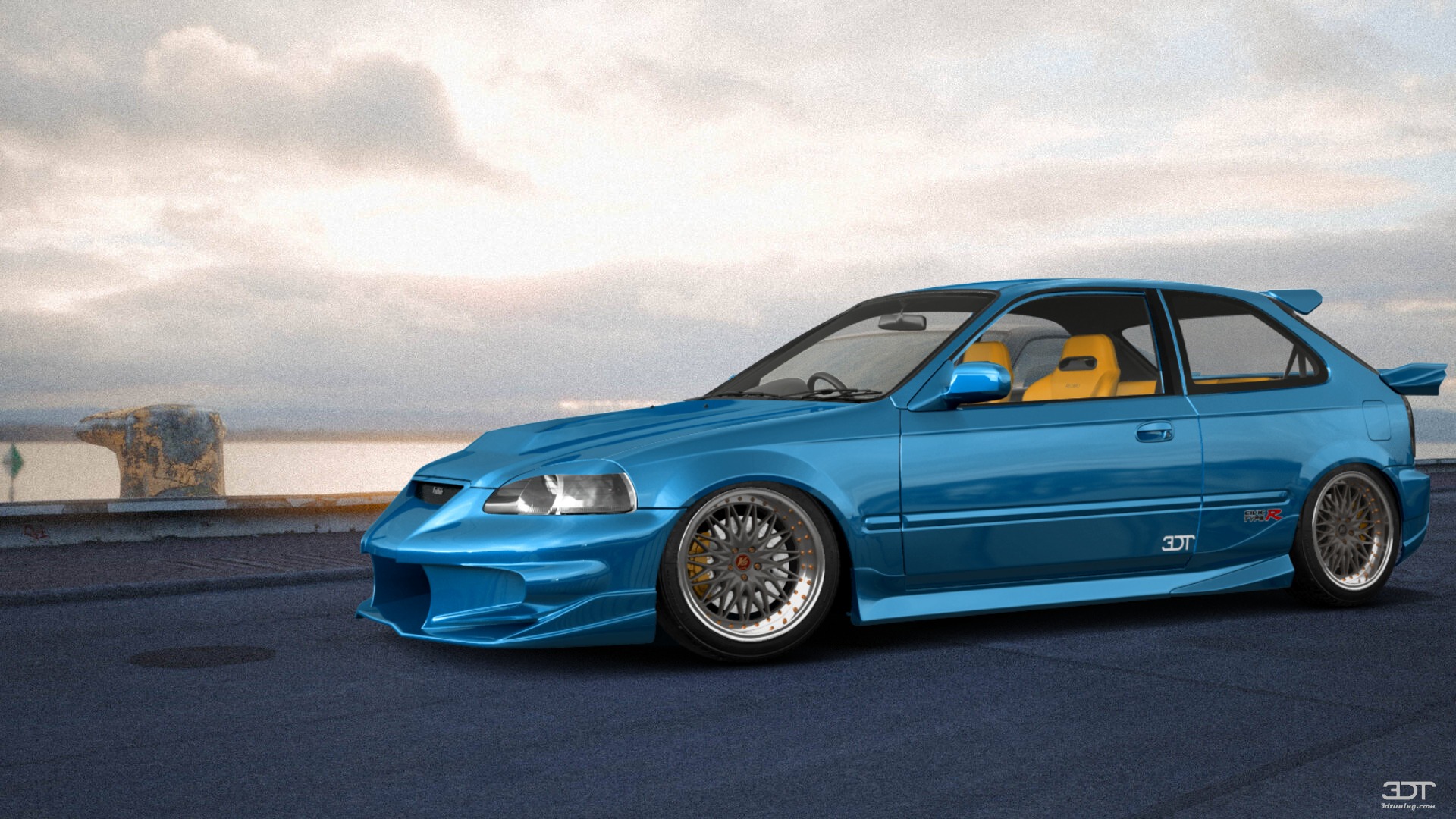 Honda Civic 3 Door Hatchback 1997 Images