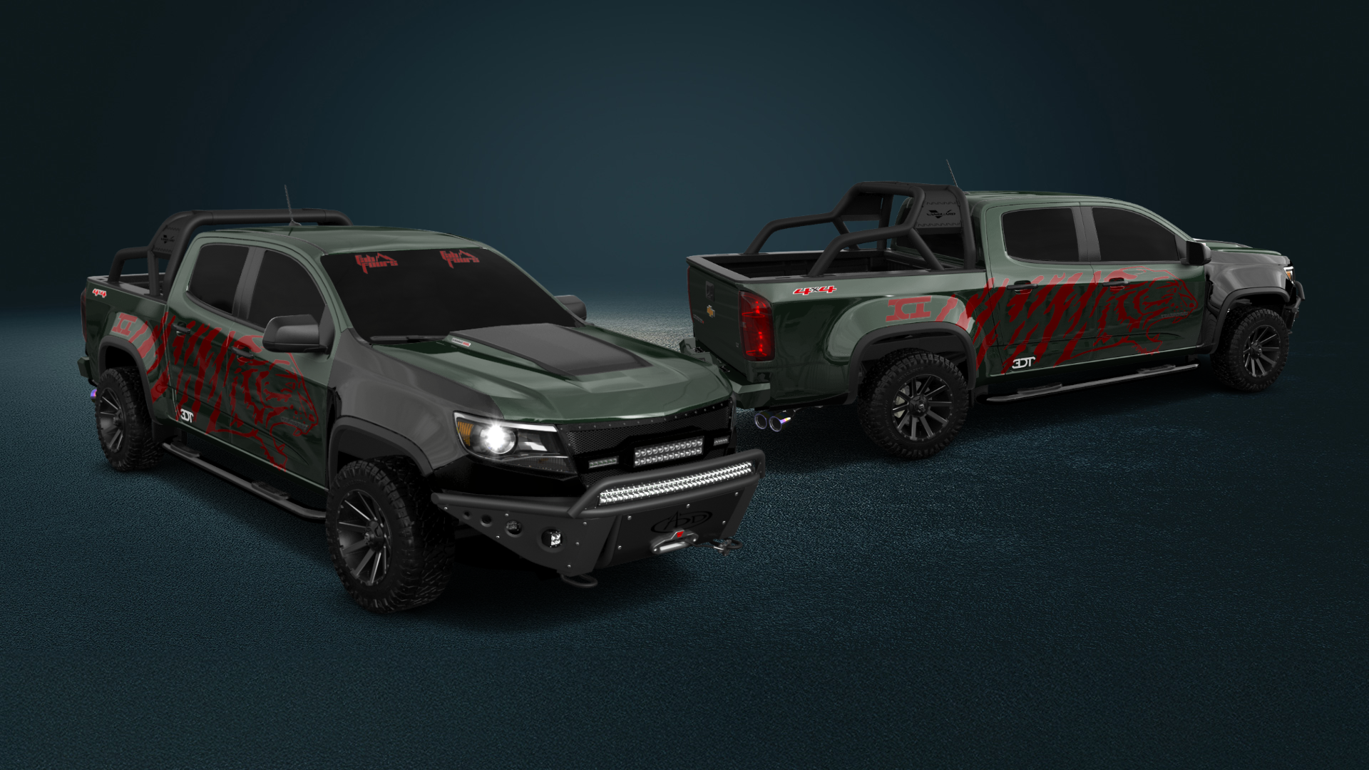 Chevrolet Colorado Crew Cab 4 Door pickup truck 2015