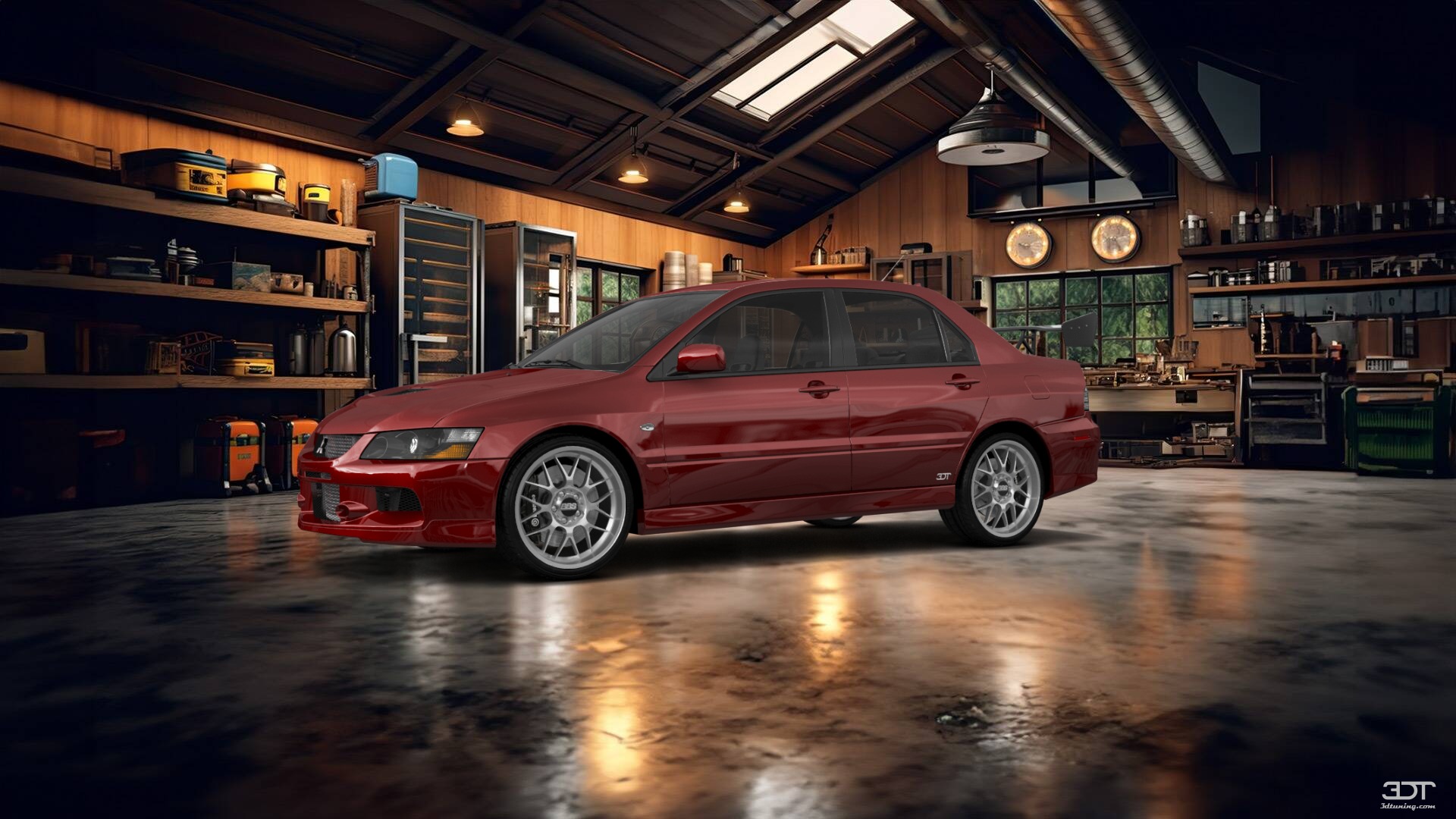 Mitsubishi Lancer Evo IX 4 Door Saloon 2005 tuning