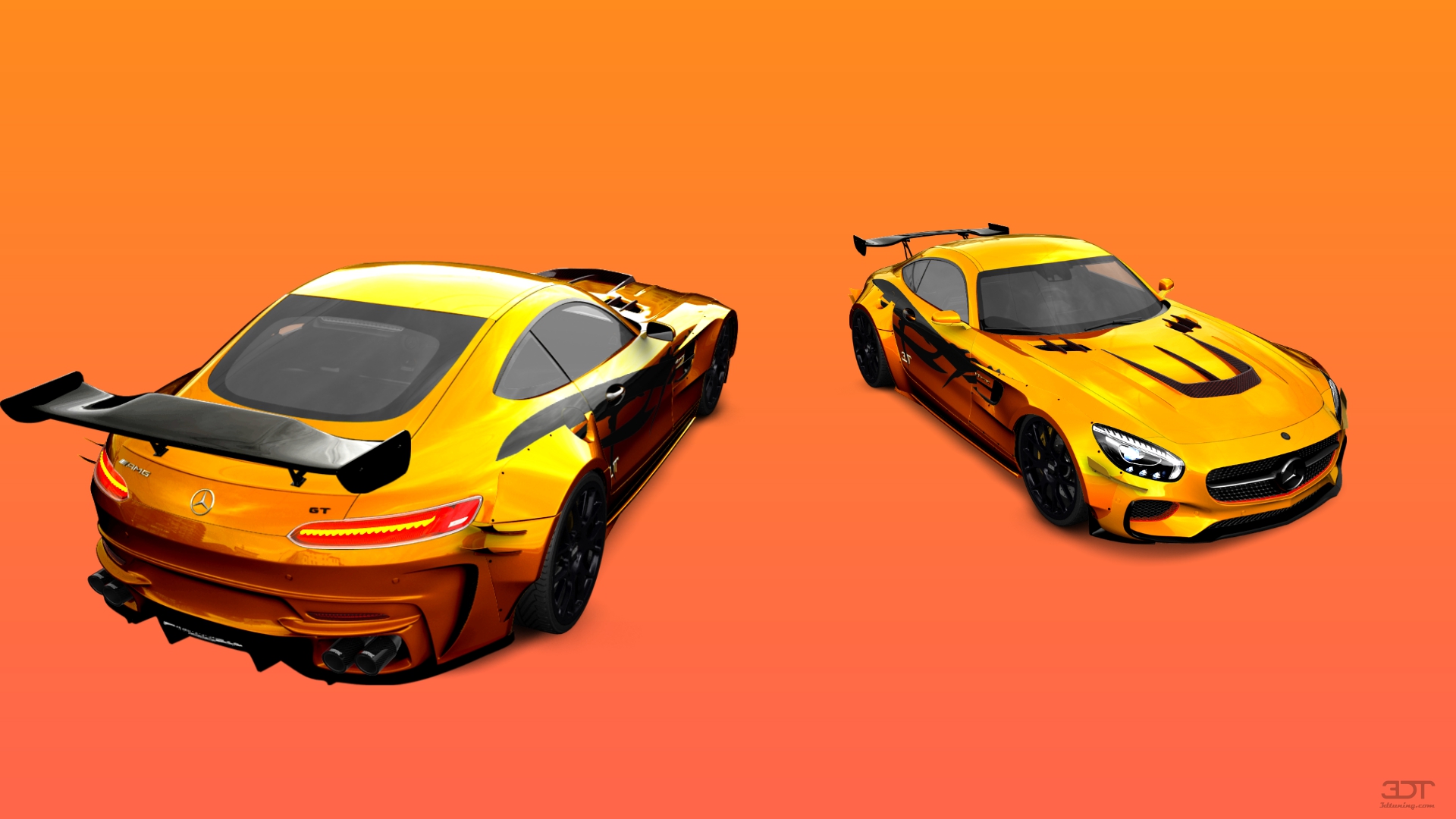 Mercedes AMG GT 2 door fastback coupe 2016 tuning