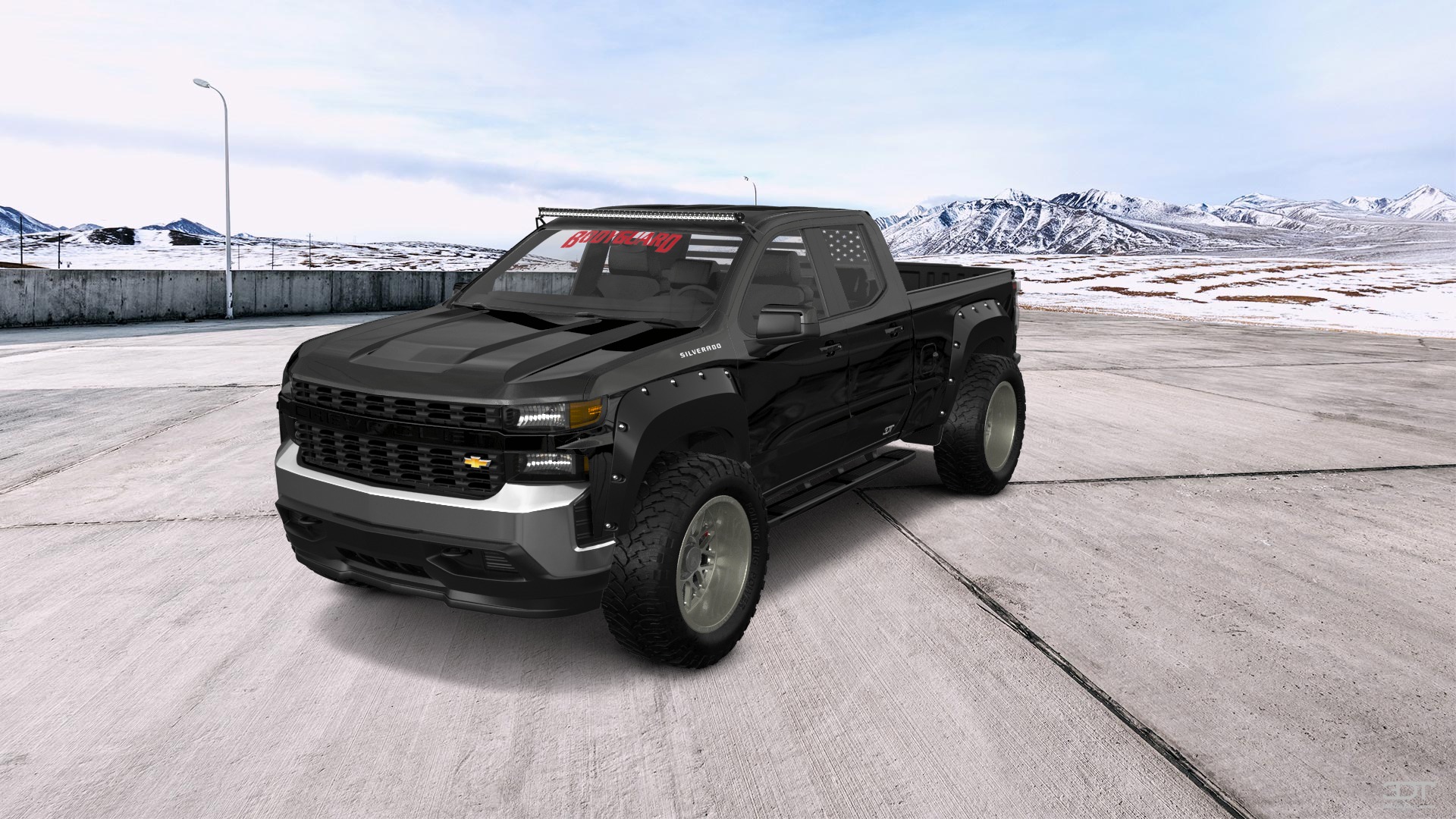 Chevrolet Silverado 1500 6.6 ft box 4 Door pickup truck 2021