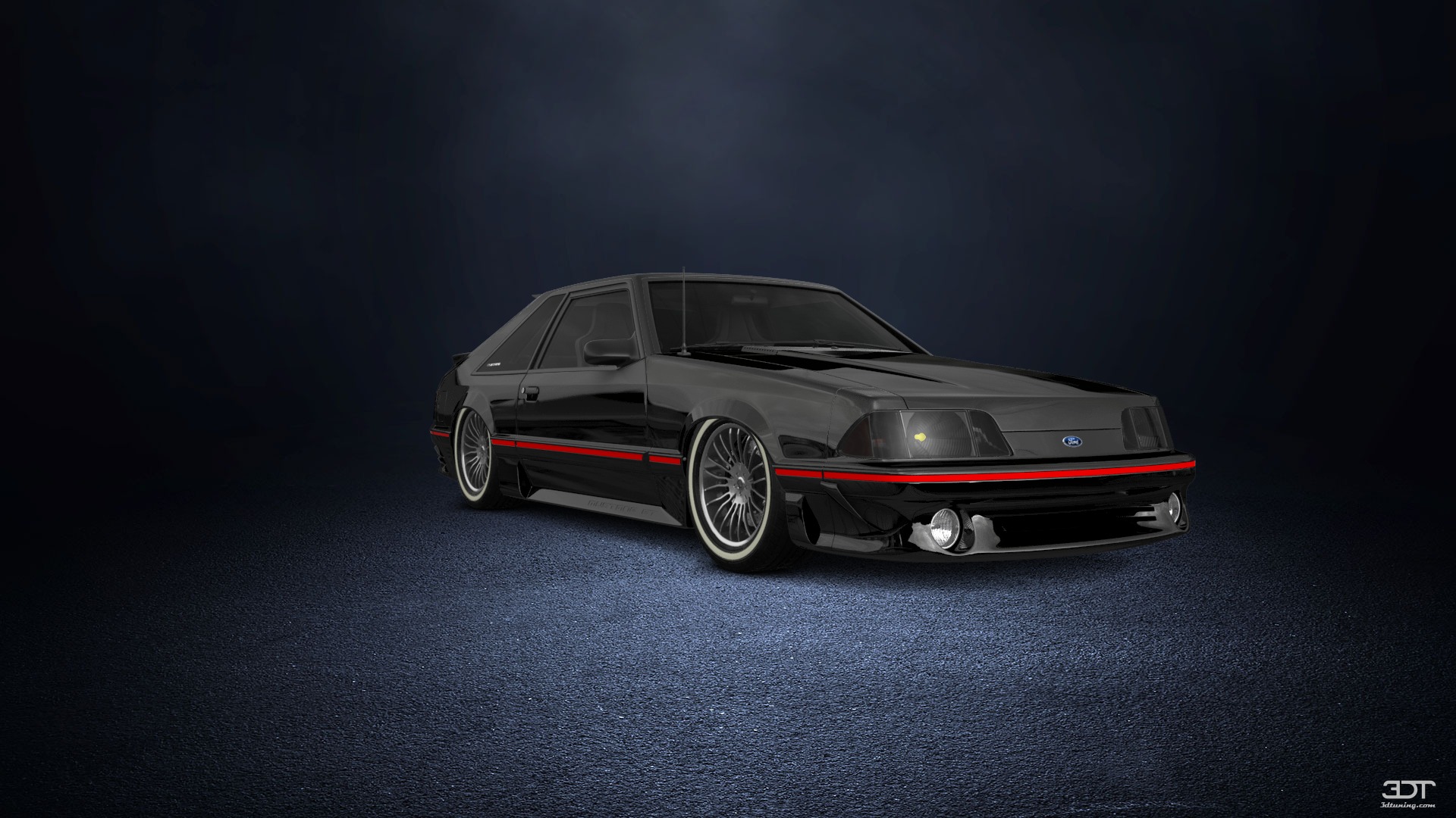Ford Mustang 3 Door Hatchback 1988 tuning