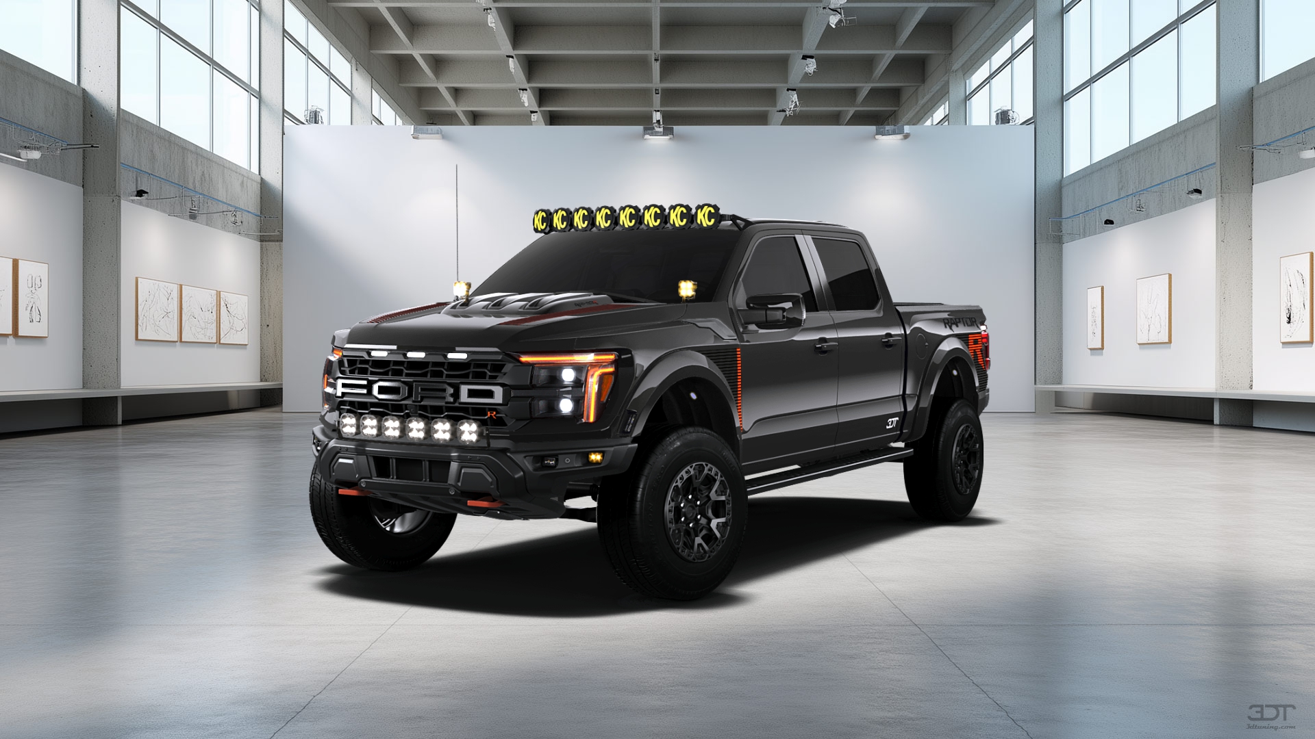 Ford F-150 Raptor 4 Door pickup truck 2024 tuning