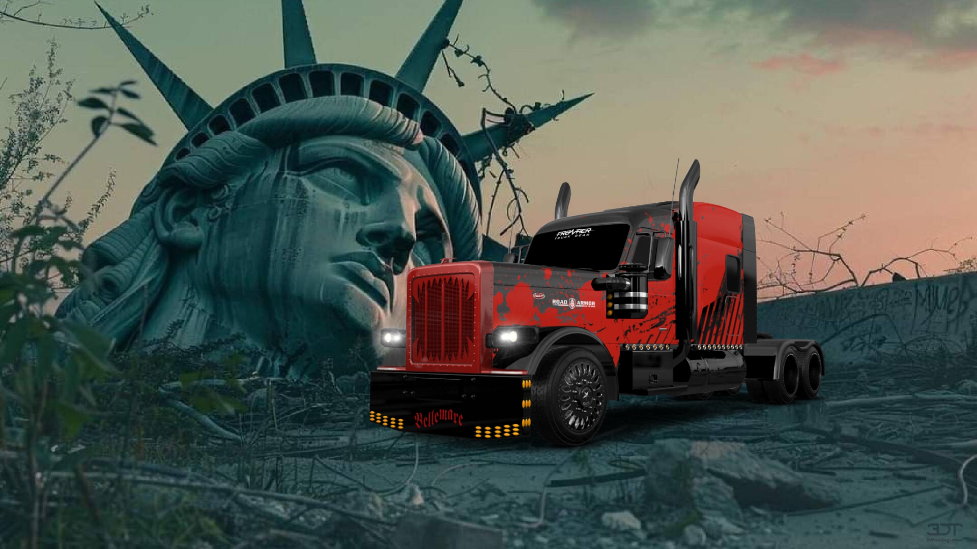 Peterbilt 589 Sleeper Cab Truck 2024 tuning