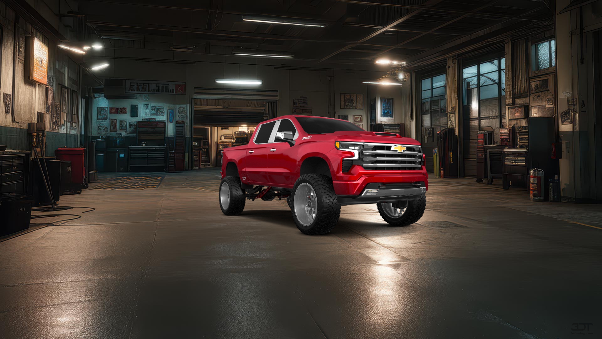 Chevrolet Silverado 1500 Crew Cab 5.8 ft box 4 Door pickup truck 2023 tuning