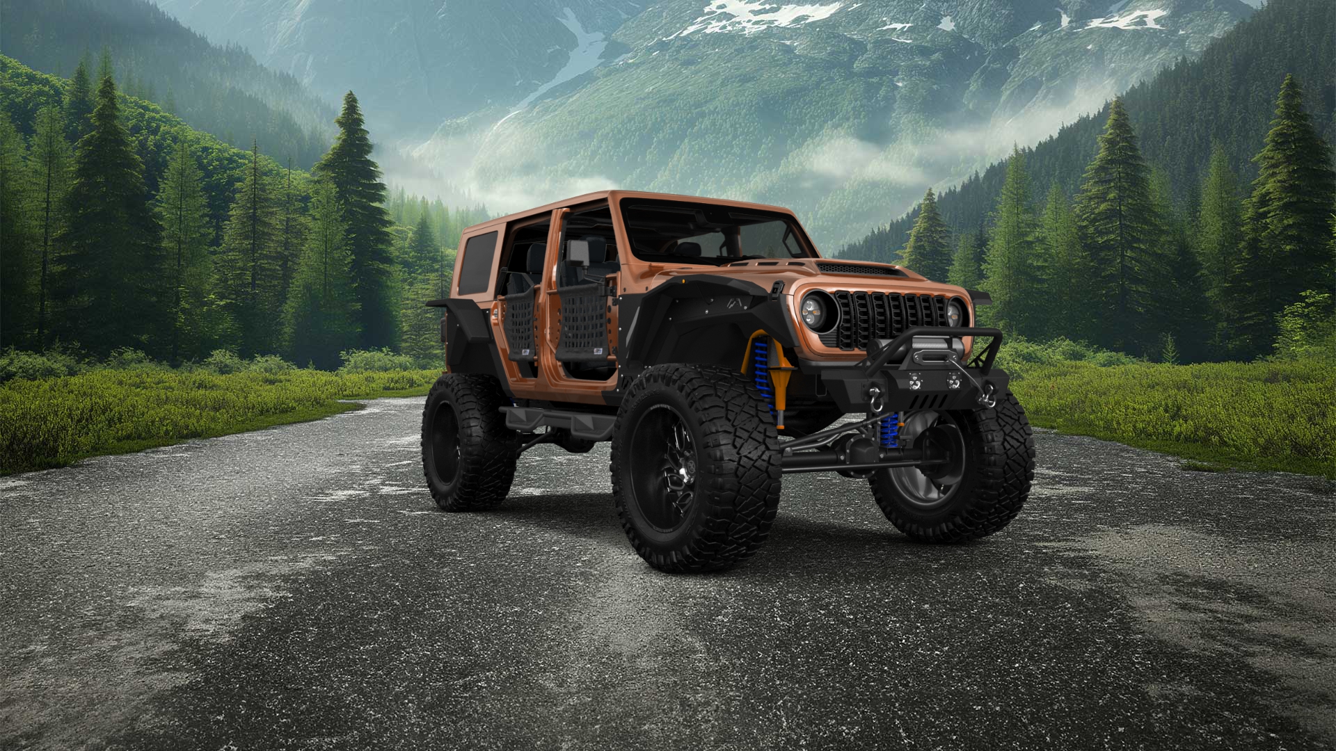 Jeep Wrangler JL 4 Door SUV 2024