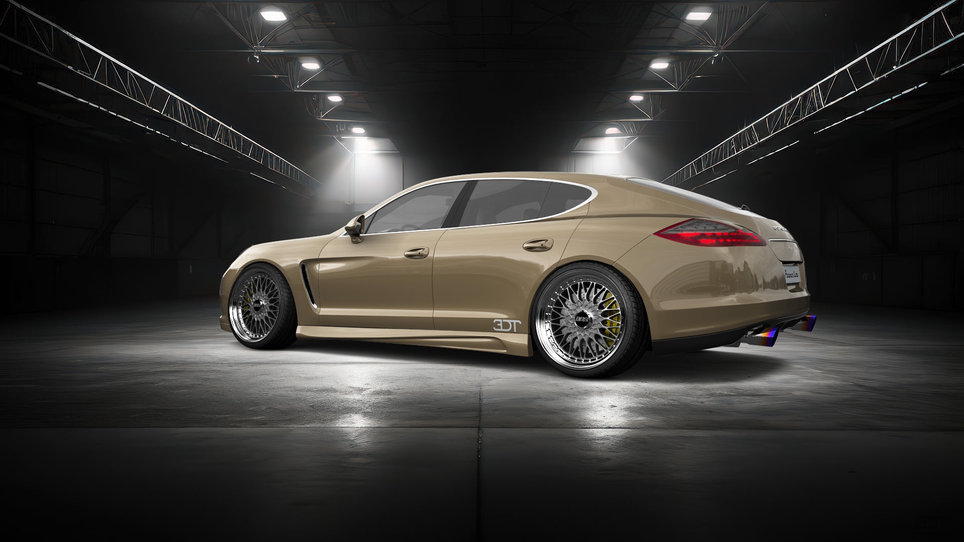Porsche Panamera 4 door fastback saloon 2011 tuning