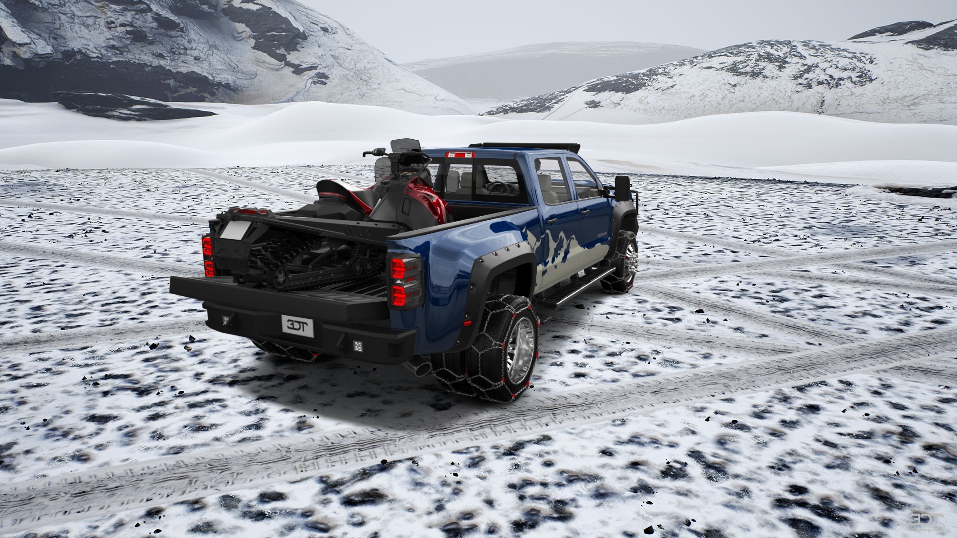 GMC Sierra 3500 HD Crew Cab 4 Door pickup truck 2015 tuning