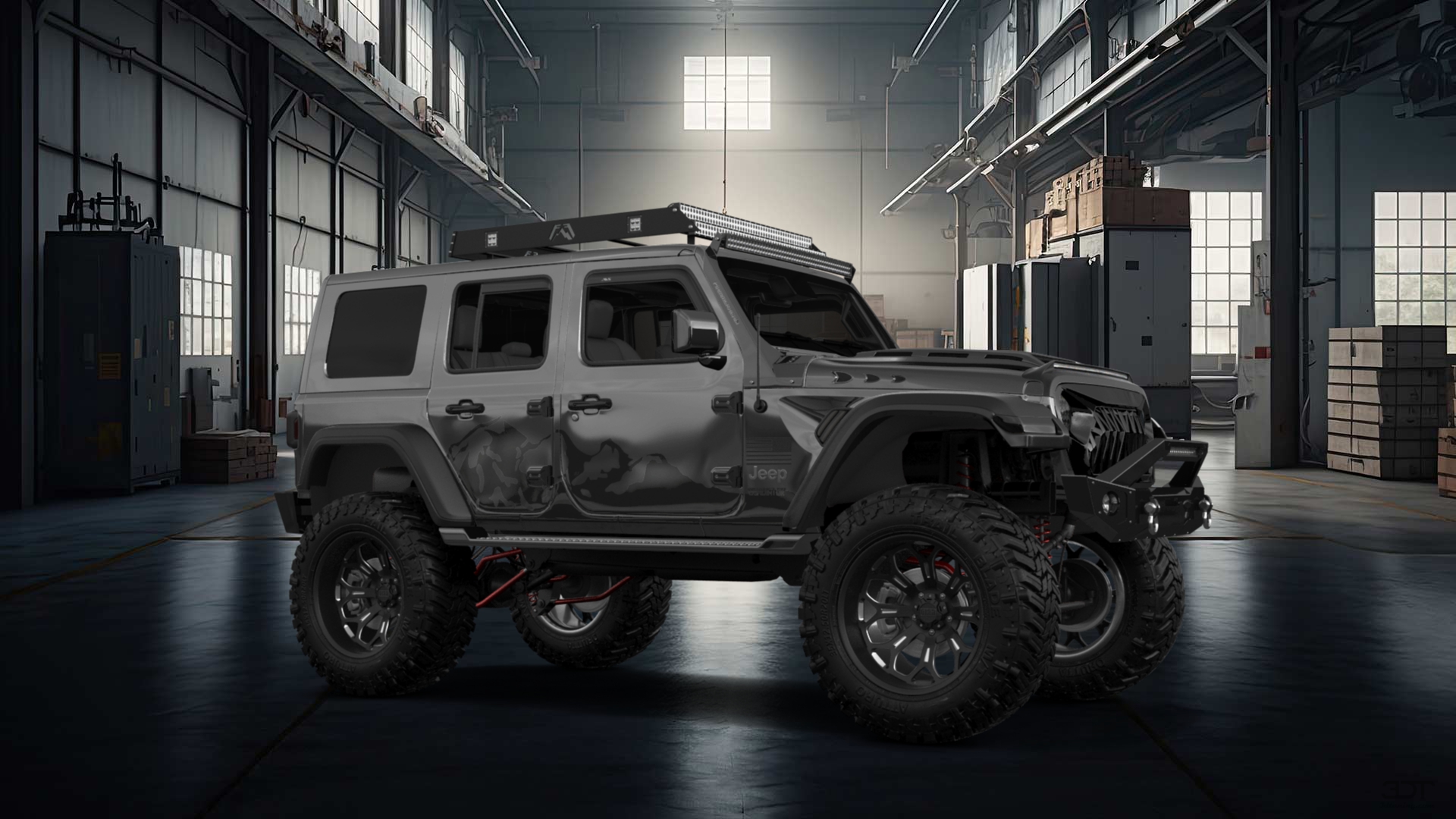Jeep Wrangler Rubicon JL 4 Door SUV 2017 tuning