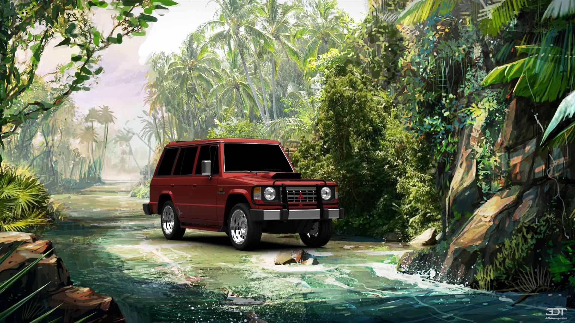 Mitsubishi Pajero Wagon 5door SUV 1983 Images