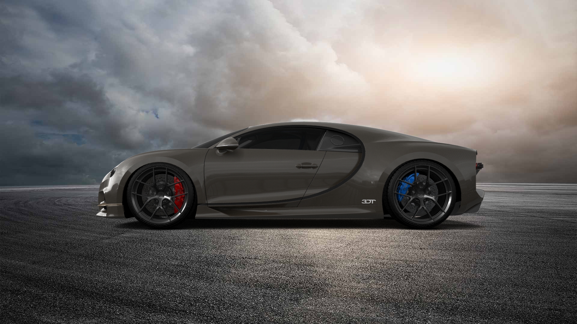 Bugatti Chiron 2 Door Coupe 2016 tuning