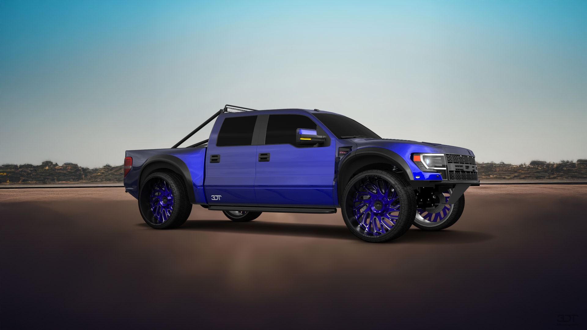 Ford F-150 SVT Raptor 4 Door pickup truck 2013 tuning