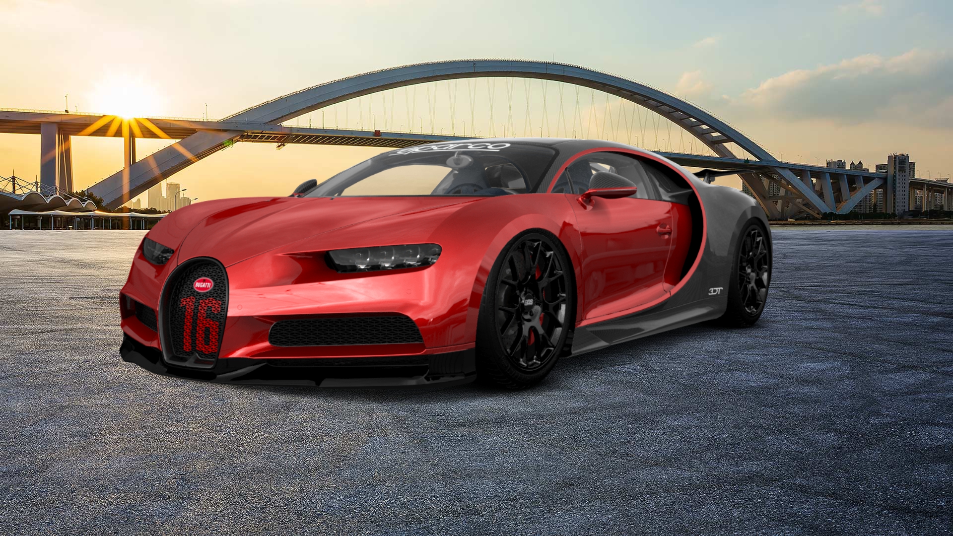 Bugatti Chiron 2 Door Coupe 2016