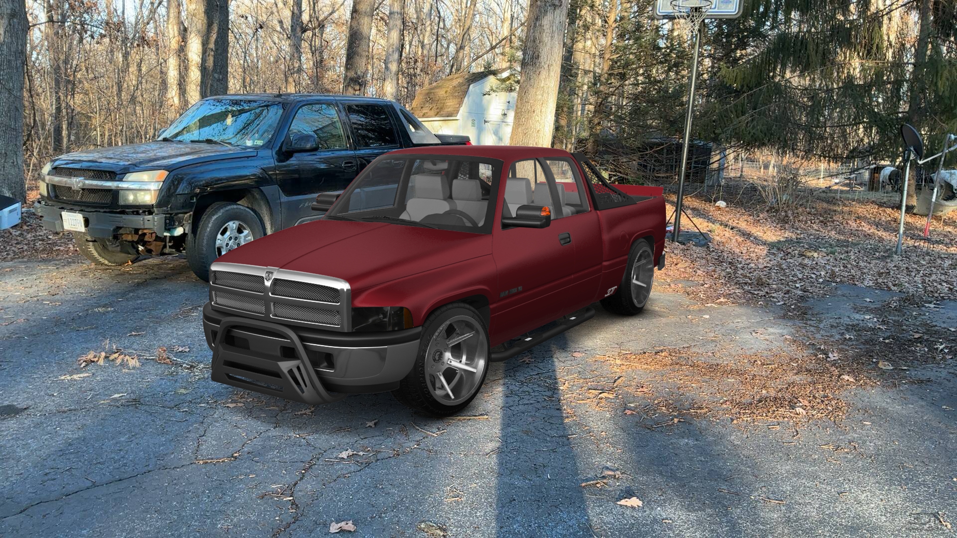 Dodge Ram 1500 Club Cab Pickup Truck 1999 tuning