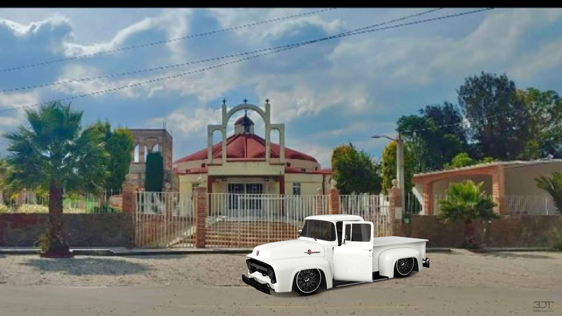 Ford F-100 2 Door truck 1956 tuning