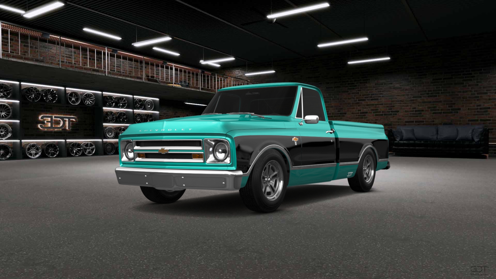 Chevrolet C-10 Cheyenne 2 Door pickup truck 1967