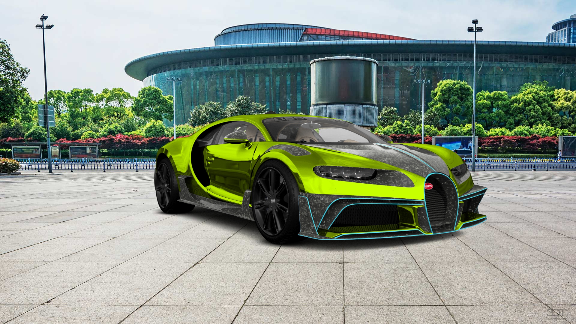 Bugatti Chiron 2 Door Coupe 2016