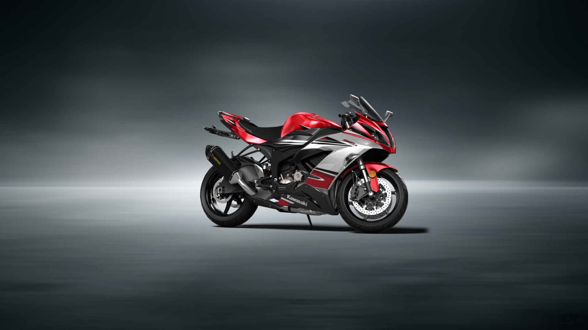 Kawasaki Ninja ZX 6R Sport Bike 2015 tuning