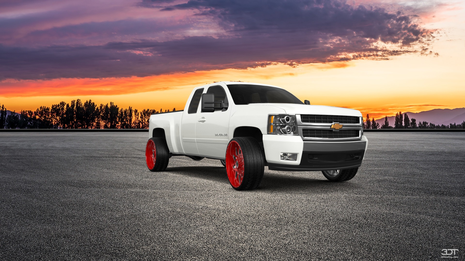 Chevrolet Silverado 1500 6.6 ft box Pickup Truck 2008